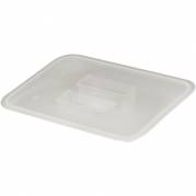 L&aring;g, Tina Trolleys, 27x28,5x3cm, klar, plast, til 6 ltr. inventarspand