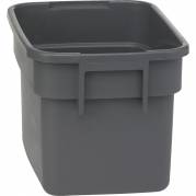 Moppeboks, Vikan ErgoClean, 26x19,2x17,7cm, 7 l, gr&aring;, PP *Denne vare tages ikke retur*