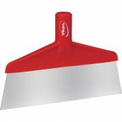 Vikan Hygiejne Skraber med stålblad 26cm rød