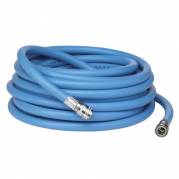 Nito slange 15m forkromet messing/PVC til varmt vand blå