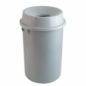 Plast affaldsspand 60 liter grå
