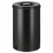 Affaldsspand selvslukkende 110 liter sort