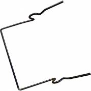 Moppest&oslash;tte, 20x20x9cm, sort, aluminium, s&aelig;t med 2 stk, flytbar