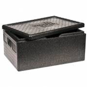 Termokasse 1/1 GN EPP 1-rums vandt&aelig;t 60x40x33cm 48 liter sort