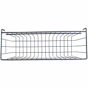 Tr&aring;dkurv, sort, metal, til 6 ltr. inventarspand og kemi