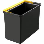 Nordic Recycle Trolley 2.0 inventarspand p&aring; 7 liter med gul hank