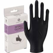 Essentialz engangshandske str. M nitril pudderfri sort 10 stk