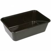 Cater-Line plastbakke 1000ml PP rektangulær sort