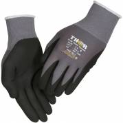 Thor Flex Fingerdyppet nitrilhandske str. 12 nitril/polyester sort