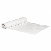 Affaldssæk 120 liter LDPE/genanvendt plast 76x103cm hvid