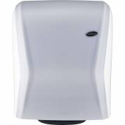 Dispenser, Hagleitner, 22,9x33,3x42,1cm, hvid, plast, til h&aring;ndkl&aelig;deruller, manuel