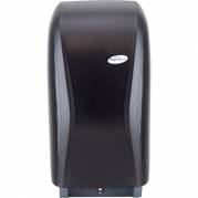Dispenser, Hagleitner, 600 ml, sort, plast, til pose refiller, manuel, til skums&aelig;be/desinfek.