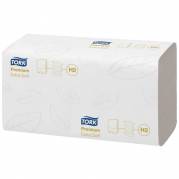 Håndklædeark, Tork Xpress H2 Premium, 2-lags, W-fold, 34x21,2cm, 8,5 cm, hvid, nyfiber