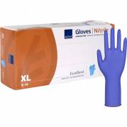 Lang nitrilhandske Excellent acceleratorfri og pudderfri XL bl&aring;