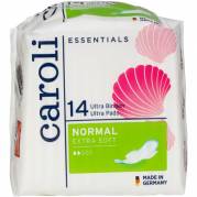 Caroli hygiejnebind Ultra Pads Normal med vinger enkeltpakket