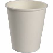 Gastro kaffeb&aelig;ger Premium 20,5cl &Oslash;7,2cm PE/pap hvid
