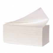 Neutral håndklædeark 3-lags V-fold 21,5x24cm 10,5cm hvid