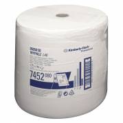 Wypall Industri aftørring 1-lags 24x38cm L259m 7452 hvid