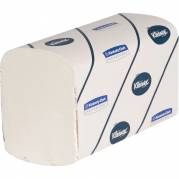 Kleenex håndklædeark 2-lags 21,50x41,50x10,50cm W-Fold  hvid