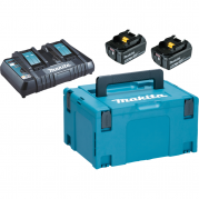 Makita LXT Batteripakke 18V 2x 5,0Ah blå