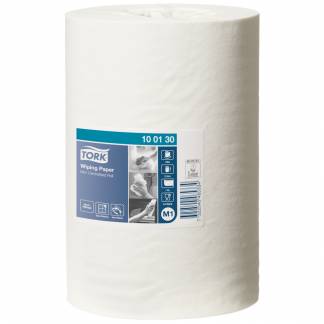 Tork Plus M1 håndklæderulle 1-lags 100130 hvid
