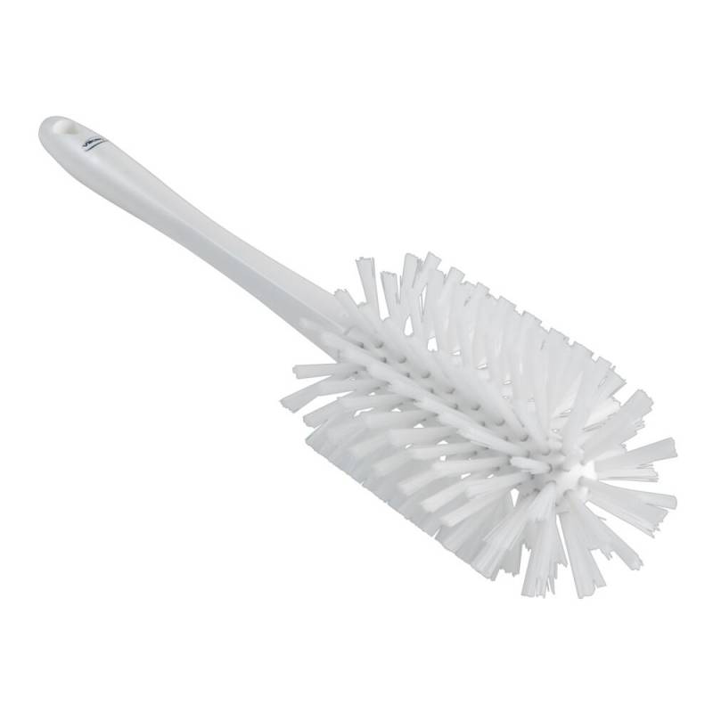 Vikan rørbørste 43cm Ø9cm PP/polyester/rustfrit stål hvid