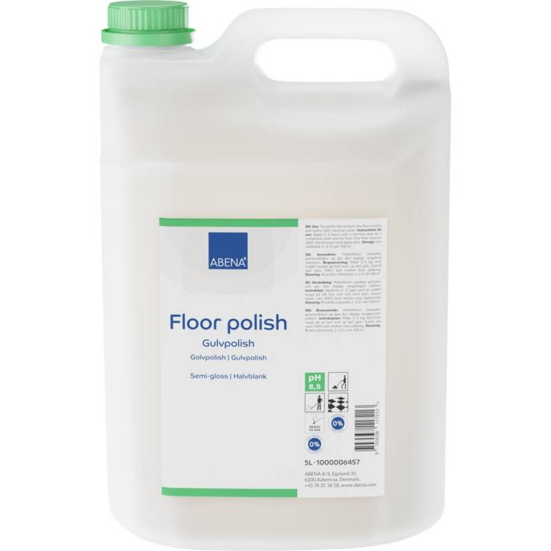 Gulvpolish 5L halvblank, uden farve og parfume