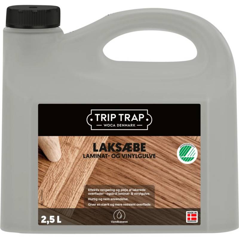 Trip Trap Laks&aelig;be Tr&aelig;gulvpleje 2,5L uden farve og parfume