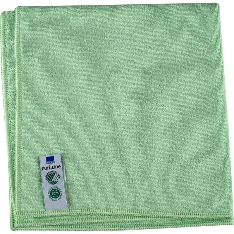 Puri-Line Soft rengøringsklud 40x40cm mikrofiber grøn