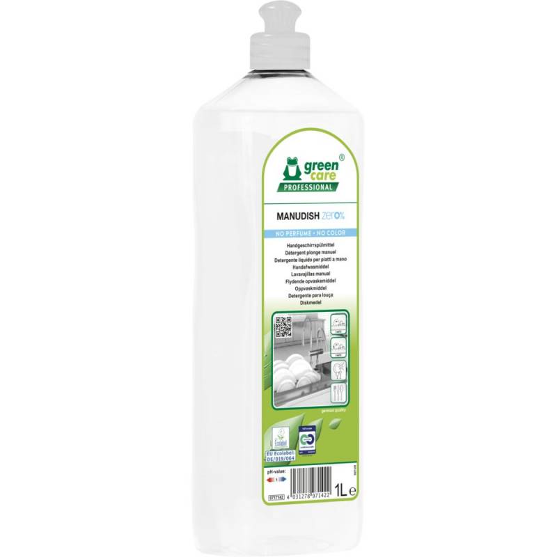 Green Care Professional MANUDISH sensitive opvaskemiddel 1 liter