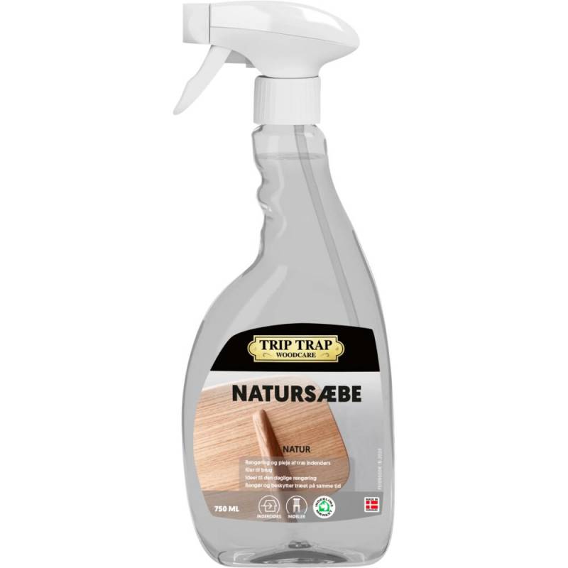 Trip Trap Naturs&aelig;be Tr&aelig;gulvpleje 750ml natur klar-til-brug uden farve og parfume