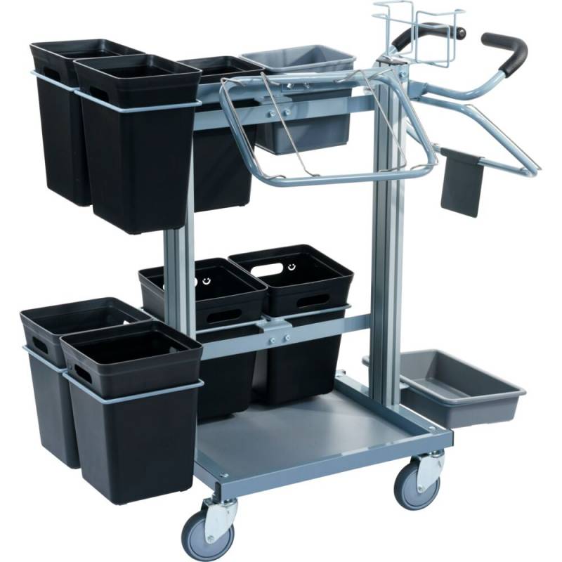 Tina Trolleys Affaldsvogn til kildesortering s&oslash;lv