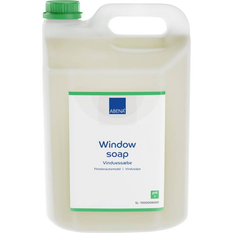 Vinduess&aelig;be 5 liter Koncentreret uden farve og parfume