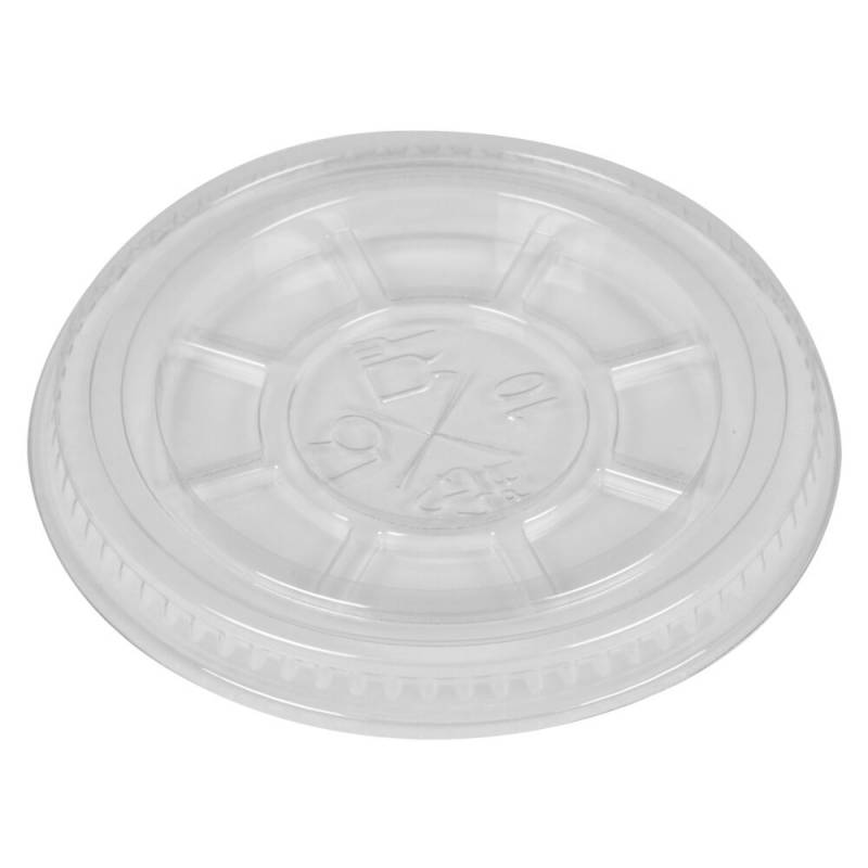 Gastro låg Ø7,8cm RPET med kryds klar