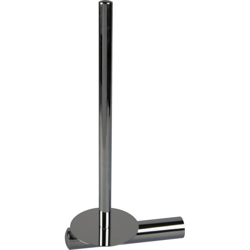 Dispenser, 9,7x6x21cm, krom, klar t/v&aelig;gmontering, til 2 alm. toiletruller
