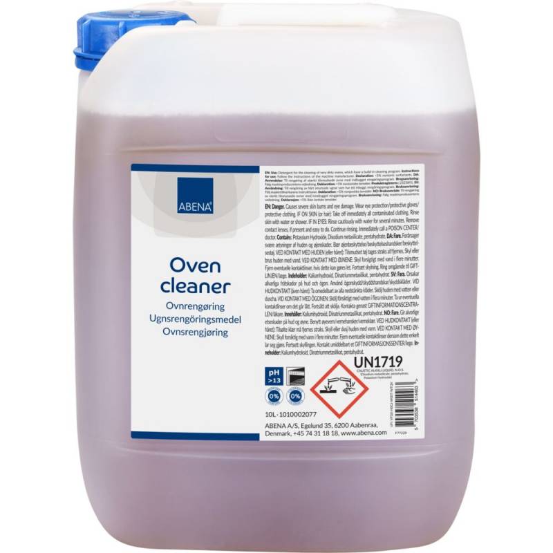 Ovn- og grillreng&oslash;ring 10 liter uden farve og parfume