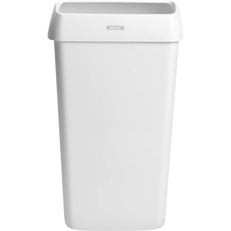 Katrin affaldsbeholder til v&aelig;gmontering 25 liter hvid