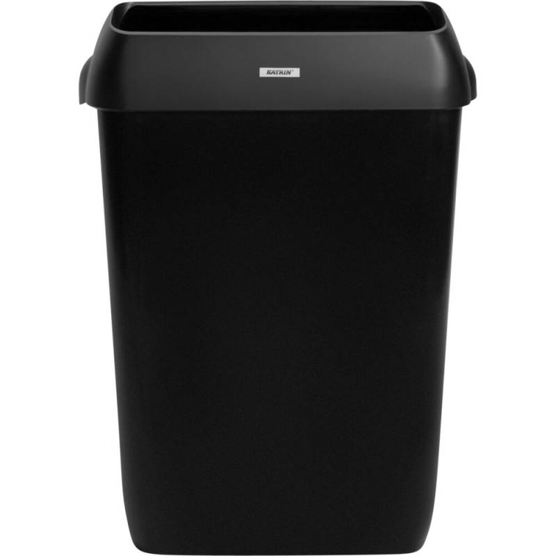 Katrin affaldsbeholder til v&aelig;gmontering 50 liter sort