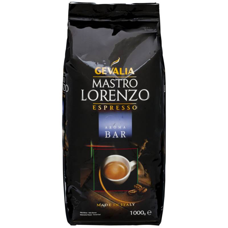Gevalia Mastro Lorenzo Aroma Bar kaffe espresso helbønner 1kg