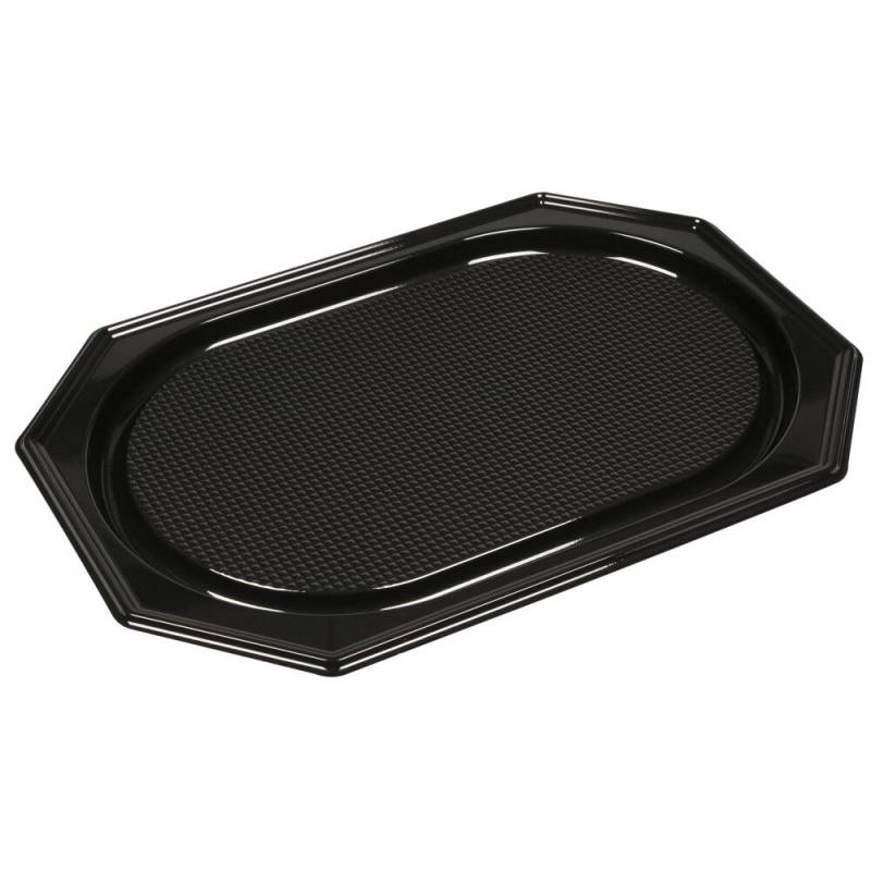 Serveringsfad 45x30x3cm RPET mellem sort