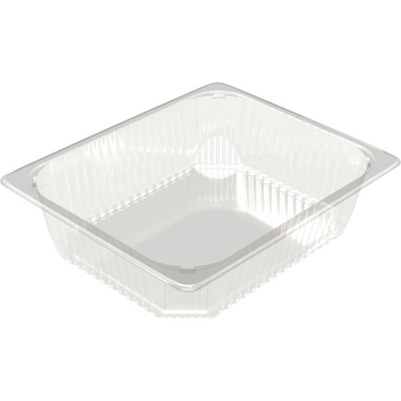 Plast bakke K 2327-80T 32,5x26,5x8cm 4850ml APET klar