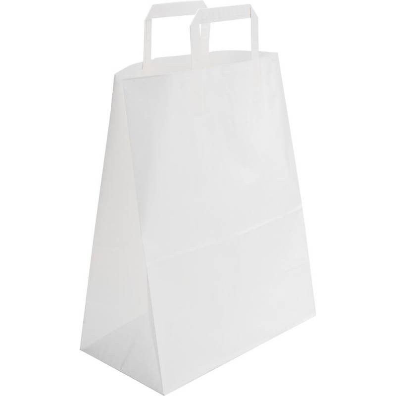 B&aelig;repose papir med hank 32x17x40cm 26 liter hvid
