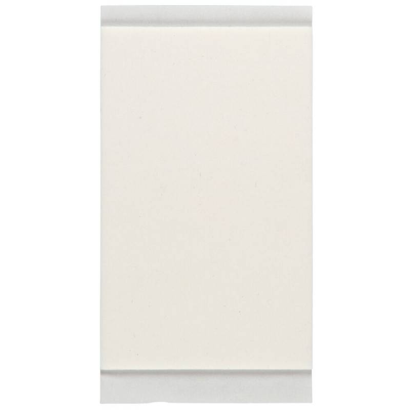 Dobbeltkl&aelig;bende skumpude til m&aring;tter 7,30x13,30 cm hvid