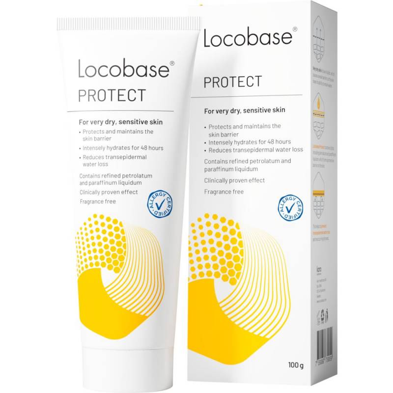 Locobase fedtcreme 70% fedt 100 ml uden farve og parfume