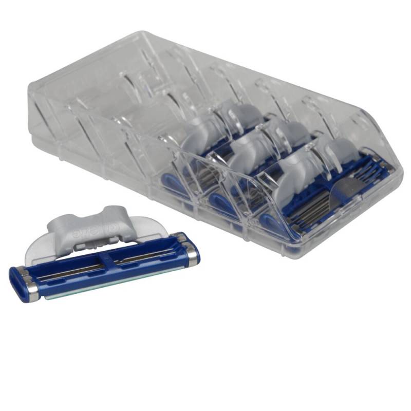 Gillette Mach3 Turbo barberblade etui med 4 stk.