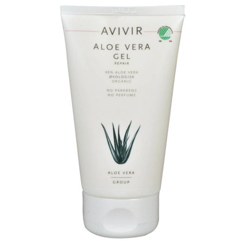 Avivir Aloe Vera gel 150 ml uden parfume - Svanem&aelig;rket