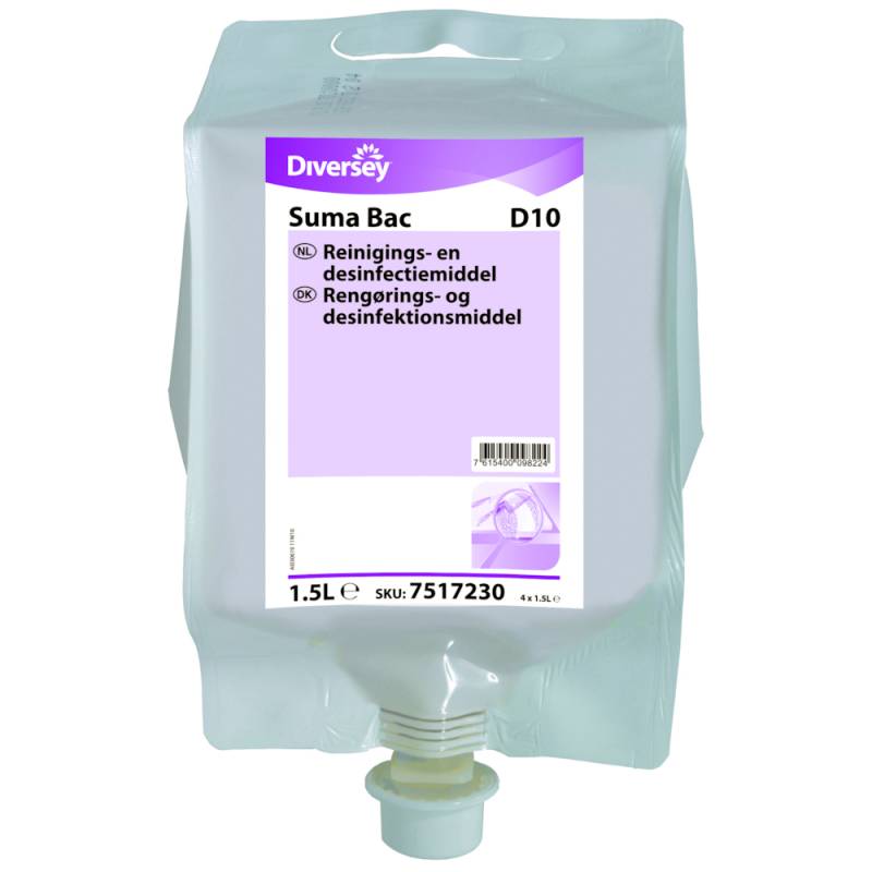 Diversey Suma Bac D10 desinfektion 1,5 liter