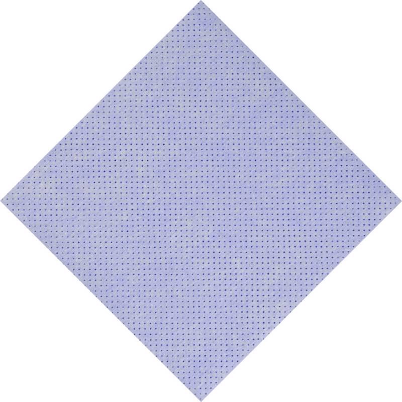 Alt-mulig-klud OEKO-TEX perforeret 38x38 cm blå