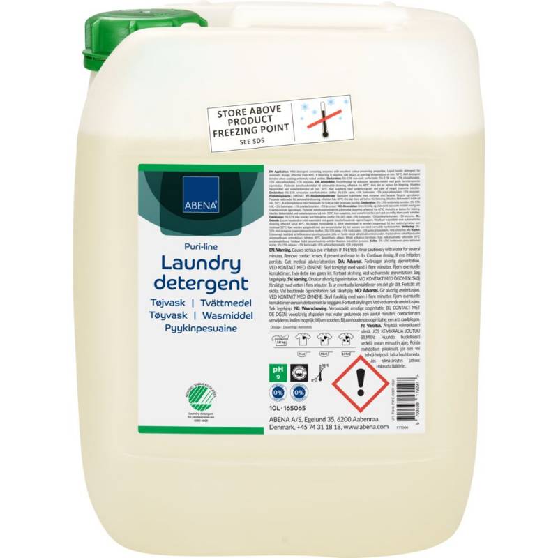 Puri-Line T&oslash;jvask uden parfume flydende 10 liter