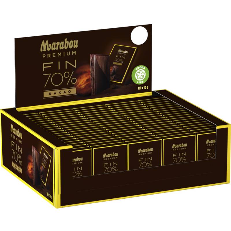 Marabou Premium Dark chokolade gaveæske. 120 stk